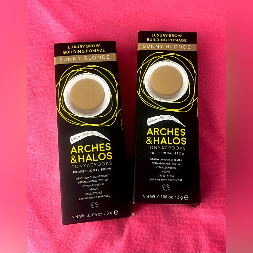 Arches & Halos Luxury Brow Building Pomade ~ Sunny Blonde X2